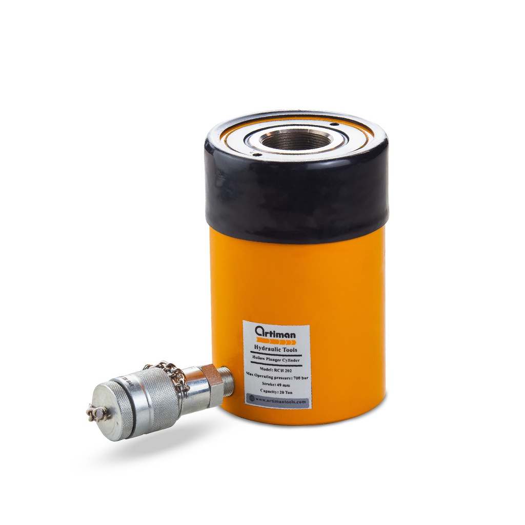 [AR78001] جک هیدرولیکی یک طرفه تو خالی Single-Acting Hollow Plunger Cylinders-RCH (RCH 202)