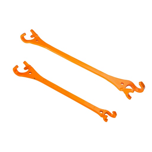 Valve wheel spanner double end